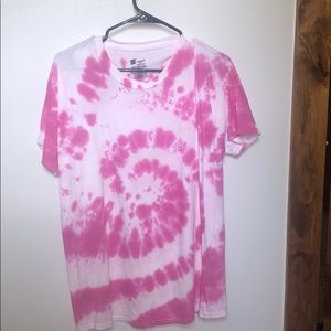 Pink Tie Dye T-shirt